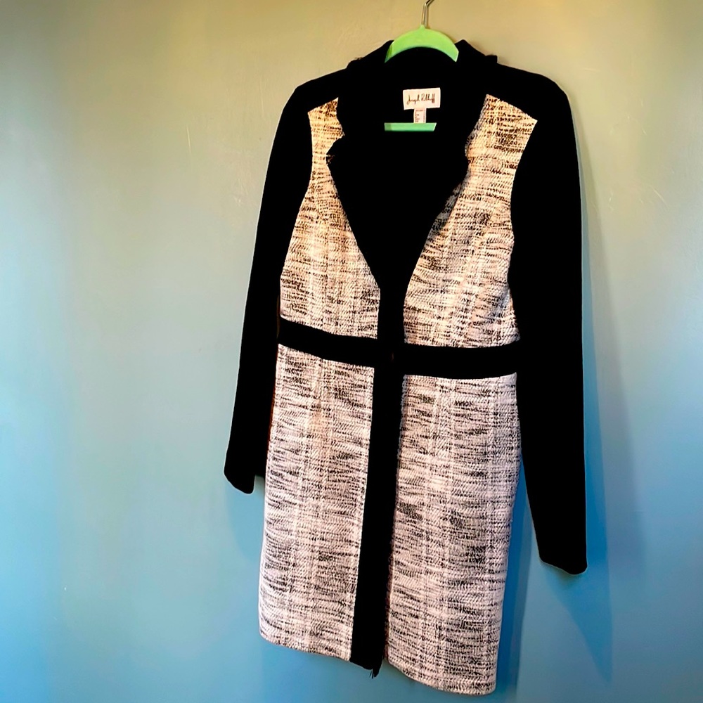 Beautiful black and white jacket